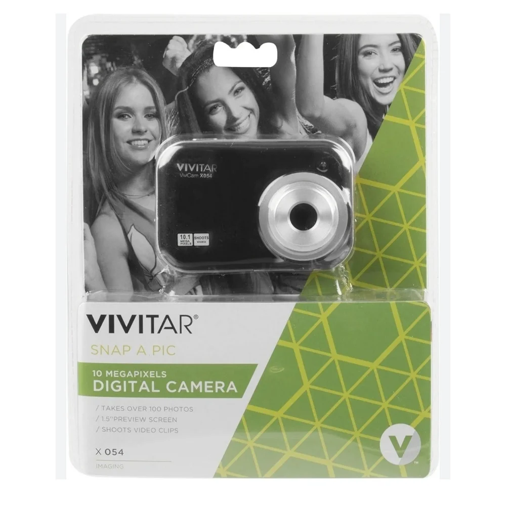 Vivitar NEW! ViviCam 54 Black Digital Camera